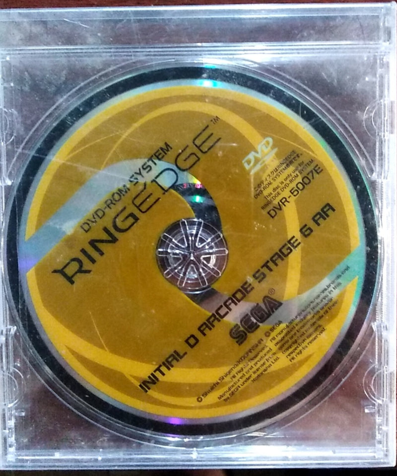 Unopened SEGA RINGEDGE INITIRL D STAGE 6 AA DVD-ROM (DVR-5007E )  ONLY
