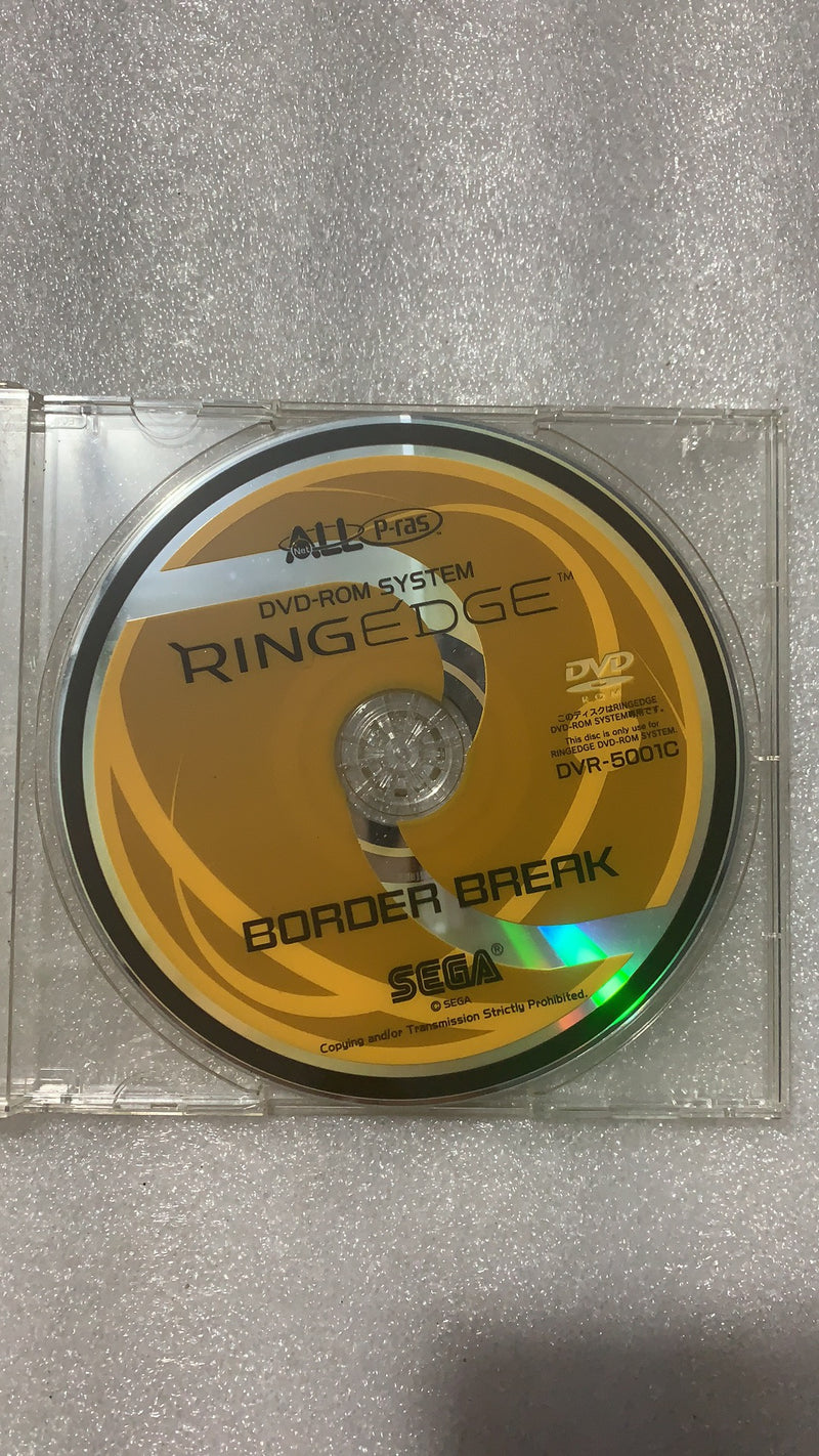 SEGA RINGEDGE Border Break DVD-ROM (DVR-5001C )  ONLY