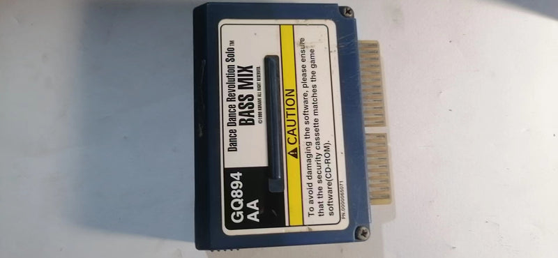 konami cd-rom DDR Solo BASS MIX just  key GQ894AA